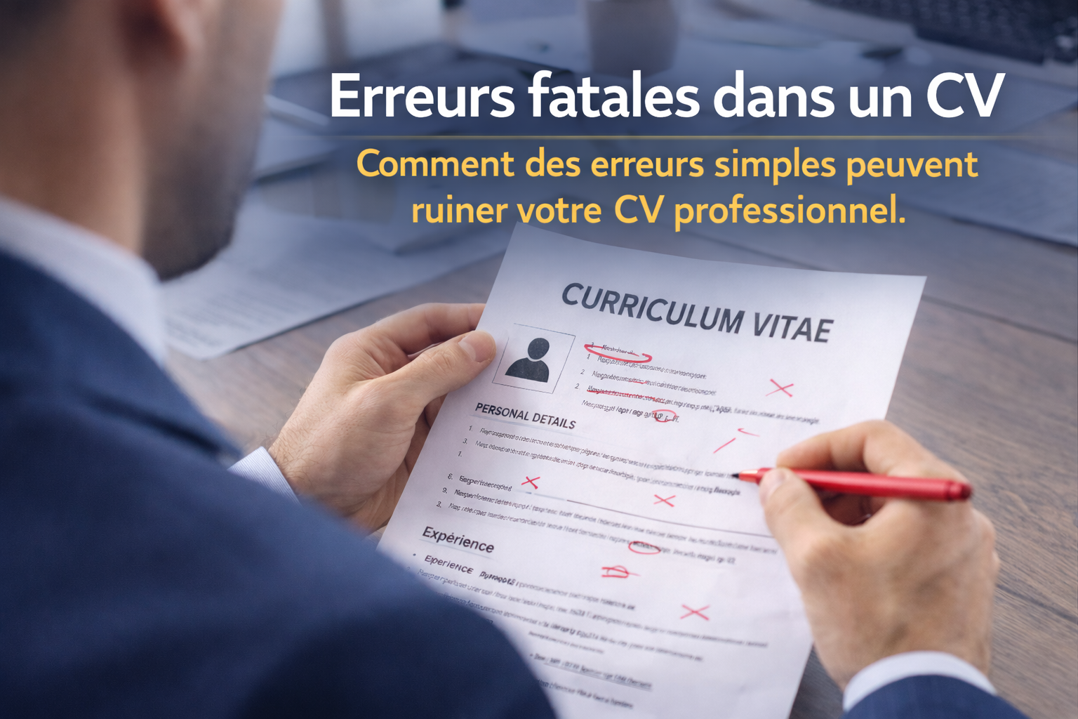 أخطاء قاتلة في CV تجعلك تخسر الوظيفة قبل مقابلة العمل