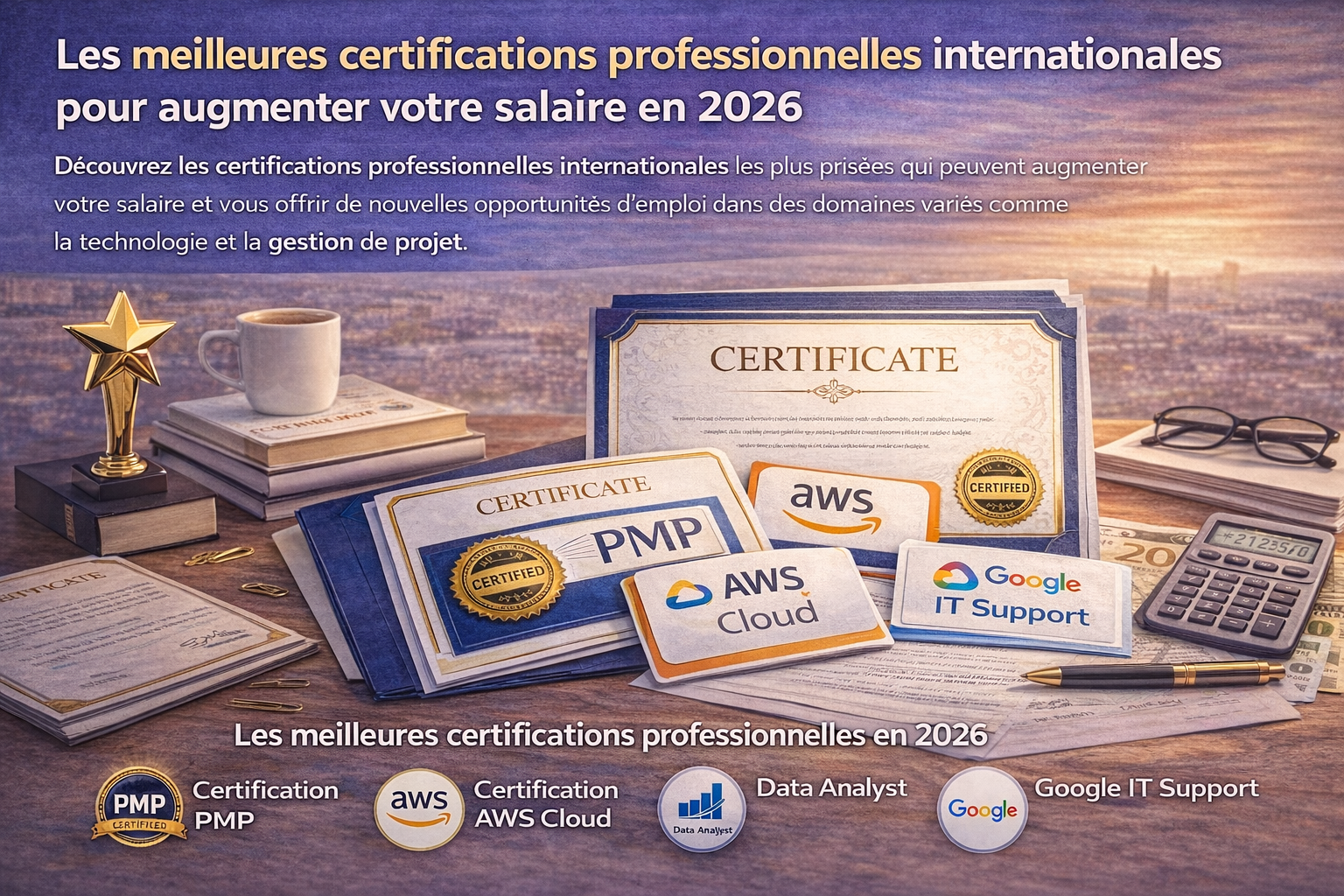 أفضل الشهادات المهنية الدولية التي ترفع راتبك في 2026