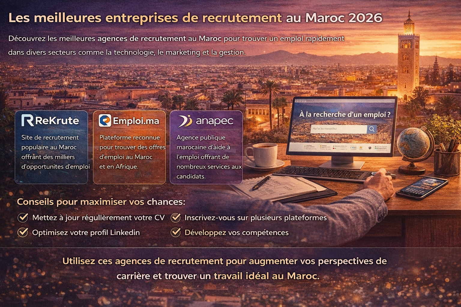 أفضل شركات التوظيف في المغرب 2026: أهم وكالات التشغيل وفرص العمل