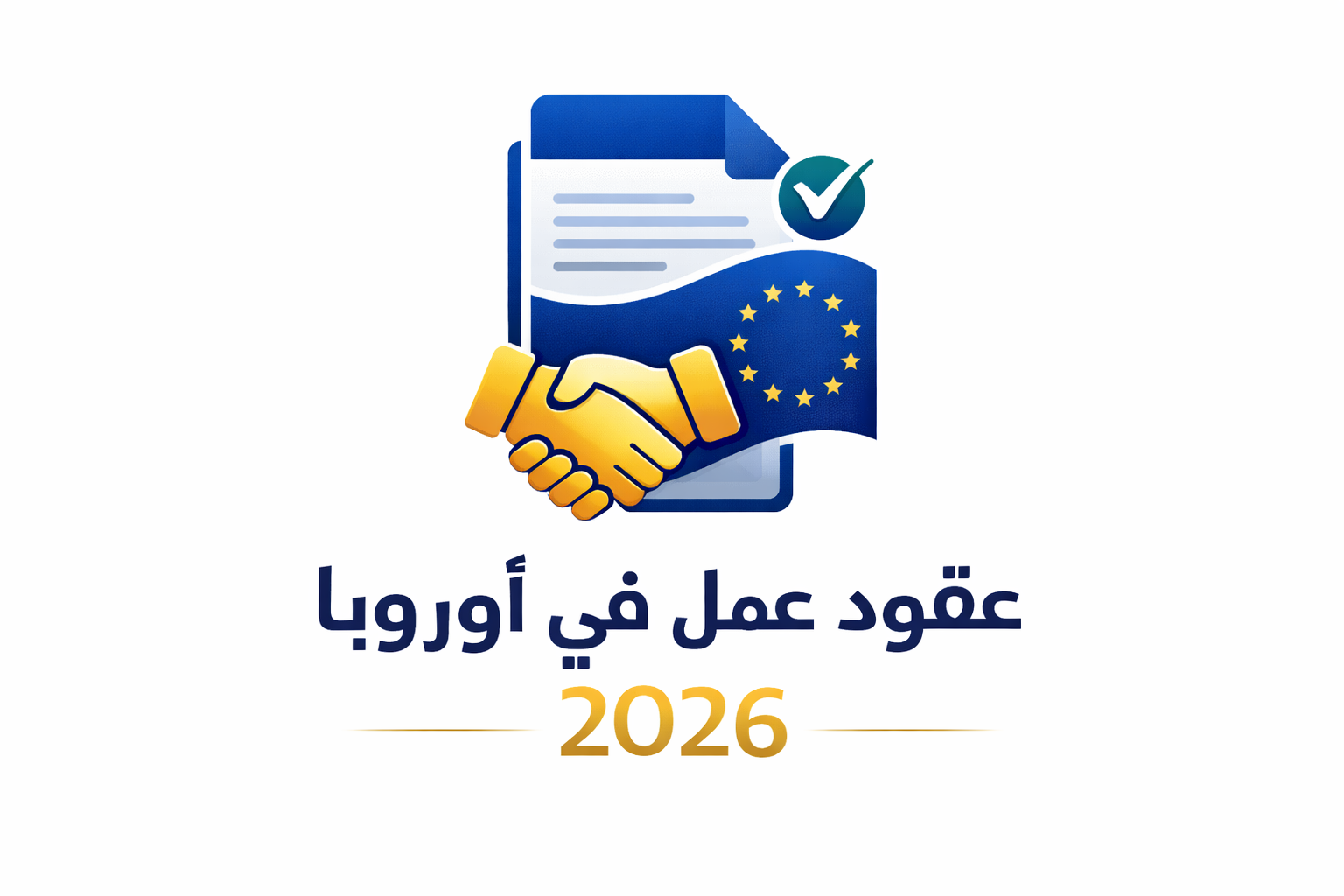 عقود عمل في أوروبا 2026: الدليل الشامل للحصول على فرصة عمل قانونية من المغرب