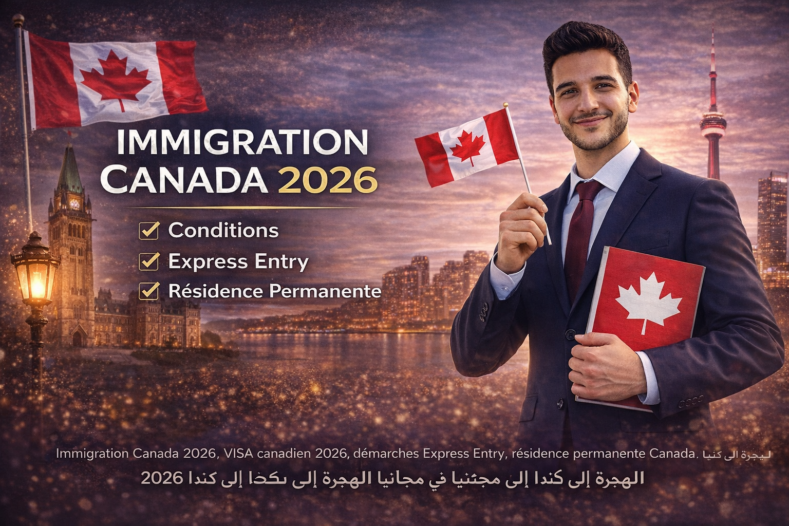 الهجرة إلى كندا 2026: الشروط الكاملة، الطرق القانونية وأسرار القبول