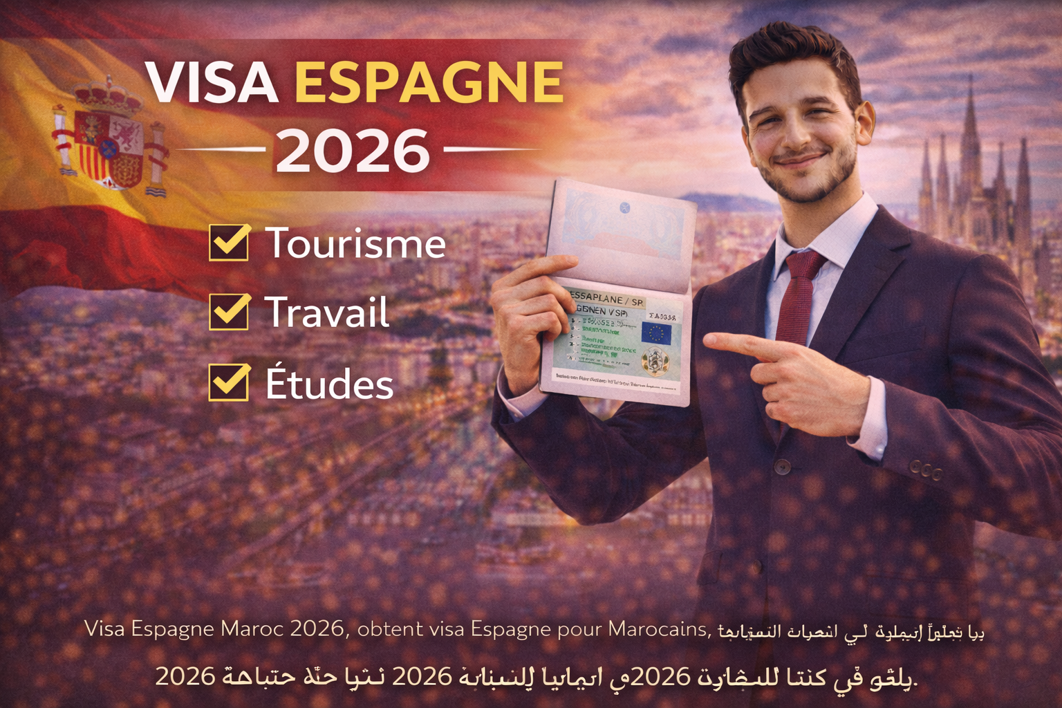 فيزا إسبانيا للمغاربة 2026: الشروط، الوثائق وطريقة التقديم خطوة بخطوة